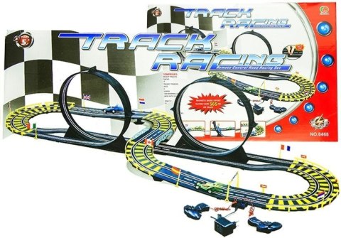 TOR SAMOCHODOWY TRACK RACING DWA AUTA 565 CM