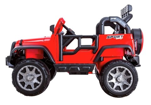 AUTO DLA DZIECI NA AKUMULATOR JEEP HP012 CZERWONE