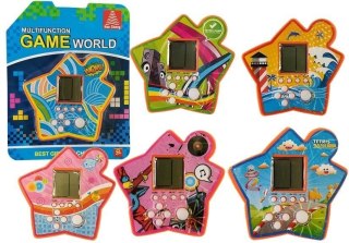 GRA ELEKTRONICZNA KIESZONKOWA TETRIS GWIAZDKA POMARAŃCZOWY