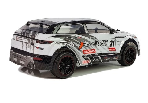 AUTO RAJDOWE ZDALNIE STEROWANE 1:10 BIAŁE R/C
