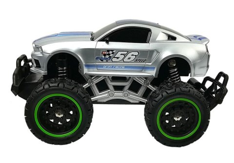 AUTO ZDALNIE STEROWANE R/C 6.5 KM/H WYSOKIE KOŁA SREBRNE