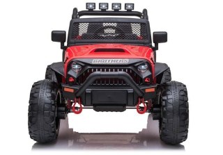 AUTO DLA DZIECI NA AKUMULATOR JEEP JC666 CZERWONY