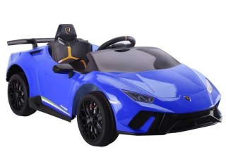 AUTO DLA DZIECI NA AKUMULATOR LAMBORGHINI HURACAN NIEBIESKIE