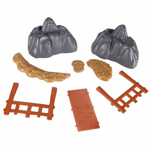 Tor wyścigowy samochodowy magnetyczny 1 pojazd świecący 153 elementy