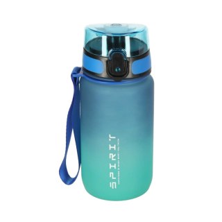 Butelka na wodę bidon z ustnikiem sportowy BPA FREE 600ml niebiesko-zielony