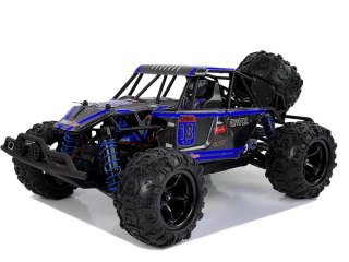 AUTO TERENOWE BUGGY ZDALNIE STEROWANE 1:18 NIEBIESKIE ENOZE 9303E 45 KM/H