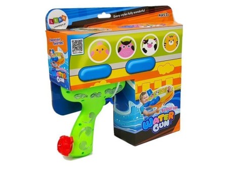 DUŻY POMPOWANY PISTOLET NA WODĘ DINOSAUR