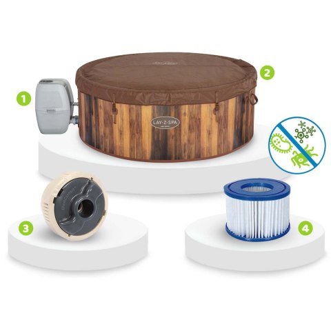 Dmuchane SPA Lay-Z Helsinki 7 osobowe Bestway 60025