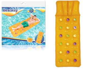 DMUCHANY MATERAC DO PŁYWANIA ŻÓŁTY 188 x 71 CM BESTWAY 43014