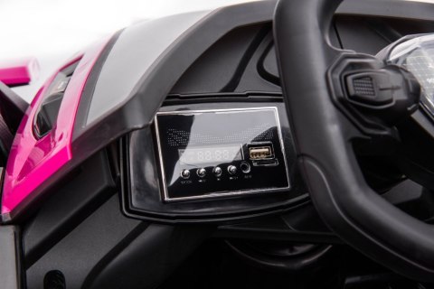 SAMOCHÓD NA AKUMULATOR LAMBORGHINI GT HL528 RÓZOWY