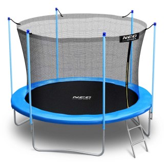 Trampolina ogrodowa 10ft/312cm z siatką wewnętrzną i drabinką Neo-Sport