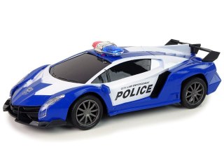 AUTO WYŚCIGOWE POLICJA R/C ZDALNIE STEROWANE POLICYJNE + AKUMULATOR
