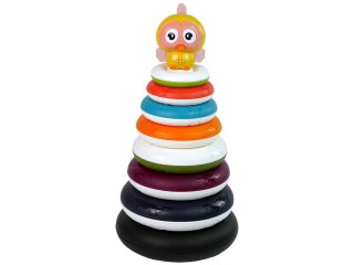 EDUKACYJNA PIRAMIDKA Z OBRĘCZAMI KÓŁKA KACZUSZKA