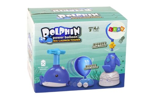 BALONOWA WYRZUTNIA DELFIN SAMOCHÓD AERODYNAMICZNY