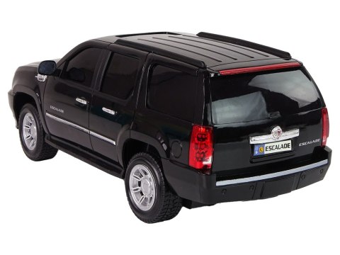 AUTO CADILLAC ESCALADE R/C CZARNY ŚWIATŁA DŹWIĘK 1:16