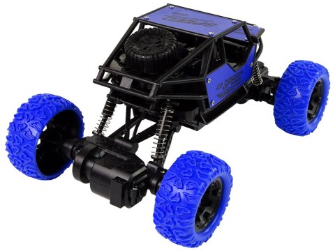 AUTO ZDALNIE STEROWANE TERENOWE R/C 1:18 NIEBIESKIE