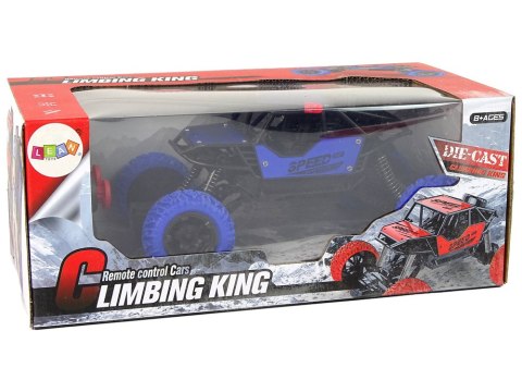 AUTO ZDALNIE STEROWANE TERENOWE R/C 1:18 NIEBIESKIE