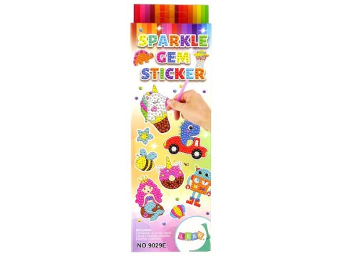 ZESTAW NAKLEJEK HAFT DIAMENTOWY LAMY ZWIERZĘTA MOZAIKA