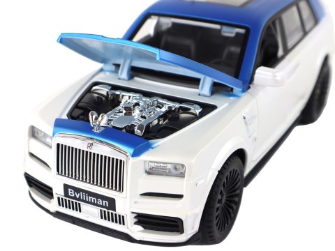 AUTO R/C 1:20 BIAŁO-NIEBIESKIE ZDALNIE STEROWANE