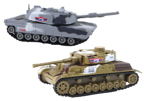 ALUMINIOWY CZOŁG Z NAPĘDEM FRYKCYJNYM RÓŻNE KOLORY