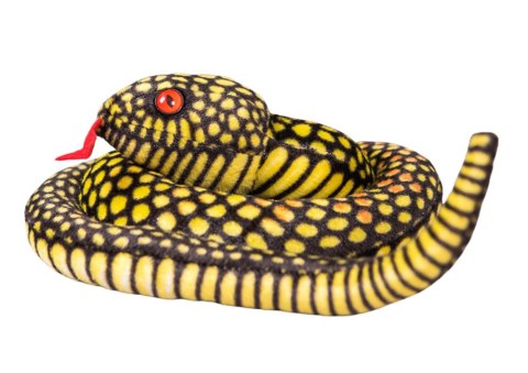 MASKOTKA PLUSZOWA WĄŻ ŻÓŁTY 100 CM