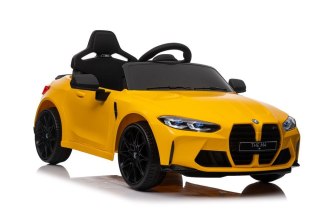 AUTO DLA DZIECI NA AKUMULATOR BMW M4 ZÓŁTE
