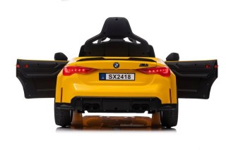 AUTO DLA DZIECI NA AKUMULATOR BMW M4 ZÓŁTE