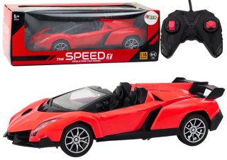 AUTO SAMOCHÓD SPORTOWY ZDALNIE STEROWANY RC 1:16 CZERWONE