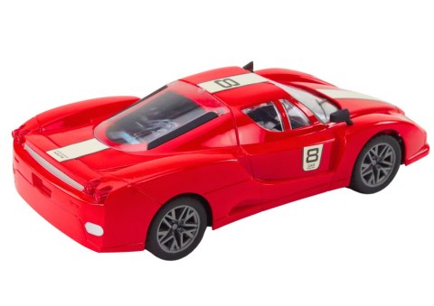 AUTO SPORTOWE ZDALNIE STEROWANE NA PILOTA 1:16 R/C CZERWONE