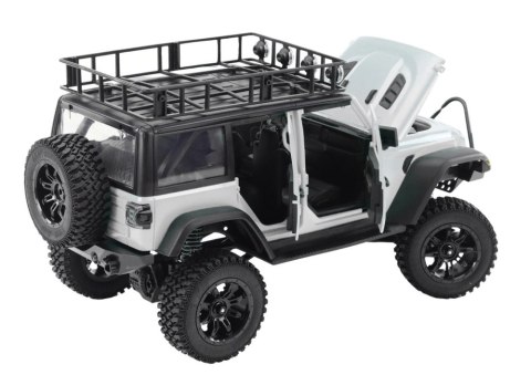 AUTO TERENOWE ZDALNIE STEROWANE RC 2.4G NAPĘD 4x4 SZARY