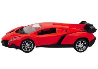 SAMOCHÓD RC 1:16 ZDALNIE STEROWANY SPORTOWY CZERWONE AUTO