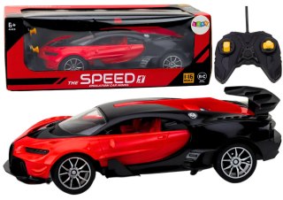 ZDALNIE STEROWANE SPORTOWE AUTO CZERWONE 1:16 RC SAMOCHÓD