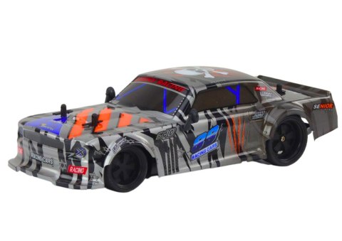 ZDALNIE STEROWANE SPORTOWE AUTO RC 1:18 SZARE