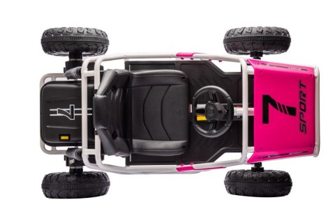 AUTO DLA DZIECI NA AKUMULATOR BUGGY A8812 RÓŻOWE 24V