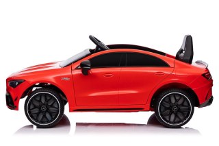 AUTO NA AKUMULATOR MERCEDES CLA 45S CZERWONY AMG 4x4