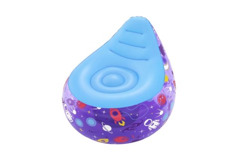 DMUCHANY FOTEL KOSMOS LED 72 x 72 x 64 BESTWAY 75122 FIOLETOWY