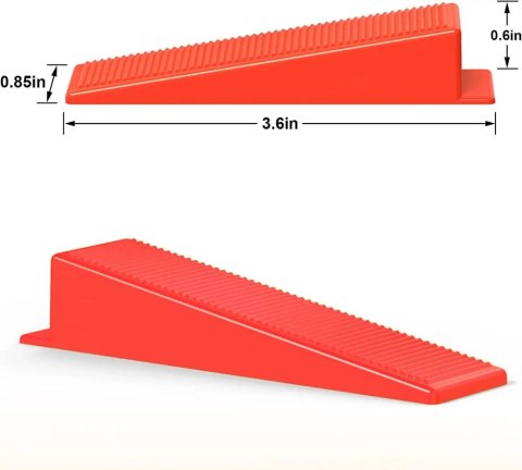 ZESTAW KLINY KLIN 100SZT DO SYSTEM POZIOMOWANIA UKŁADANIA PŁYTEK