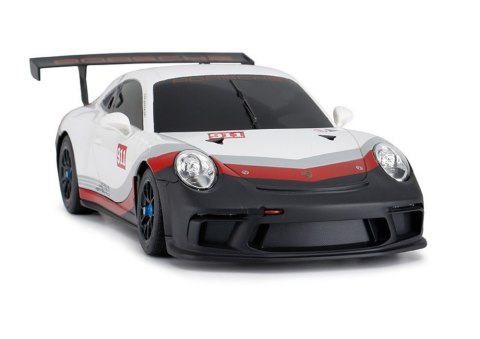 AUTO RC 1:18 RASTAR PORSHE 911 GT3 BIAŁO-SZARE