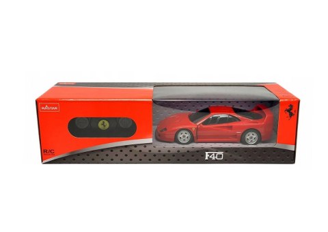 AUTO SPORTOWE RC 1:24 ZDALNIE STEROWANE FERRARI F40 CZERWONE