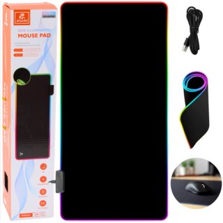 PODKŁADKA POD MYSZ KLAWIATURĘ Z OŚWIETLENIEM LED 40x90CM