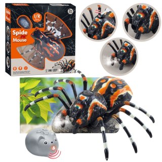 ZDALNIE STEROWANY PAJĄK TARANTULA PODCZERWIEŃ CZARNY R/C ST