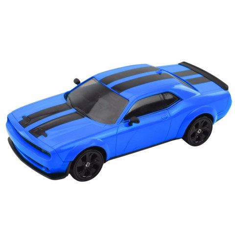 AUTO SPORTOWE DRIFT WYMIENNE KOŁA ZDALNIE STEROWANY RC 4WD NIEBIESKIE SPORT