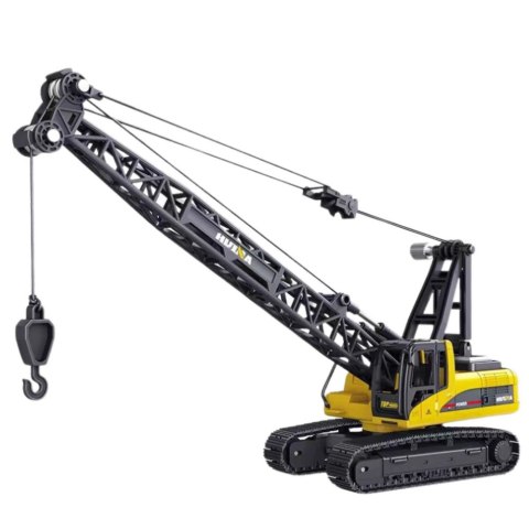 DŹWIG GĄSIENICOWY RUCHOMY METALOWY HUINA 1:50
