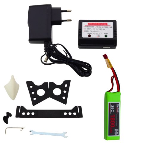 ŁÓDŹ MOTORÓWKA FT012 ZDALNIE STEROWANA RC CZARNA 50KM/H 2.4G