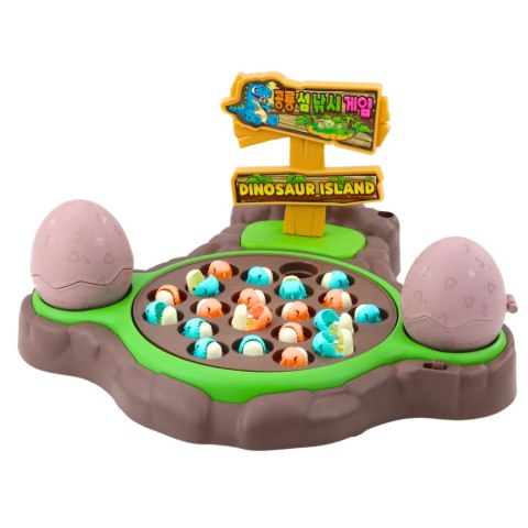 GRA ZRĘCZNOŚCIOWA ŁOWIENIE DINOZAURÓW WĘDKI MAGNETYCZNE DŹWIĘKI