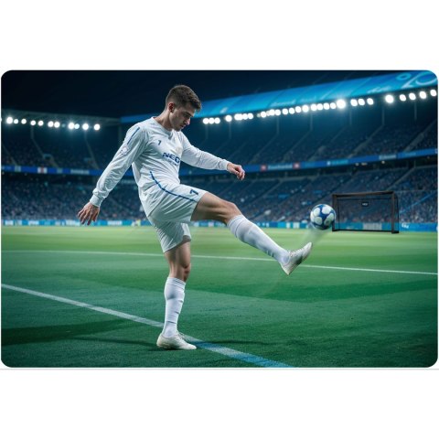 Bramka do piłki nożnej 300 x 200 x 90 cm NS-497 czarna