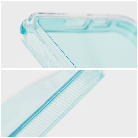 Futerał do Samsung S25 EDGE Matrix Clear miętowy