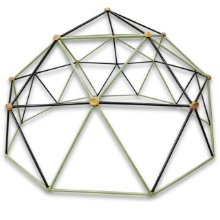 Kopuła Wspinaczkowa Ogrodowa Dla Dzieci Plac Zabaw 300x143 cm 10FT