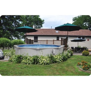 Basen ogrodowy panelowy całoroczny 305 x 122 cm 13w1 Bestawy 56566