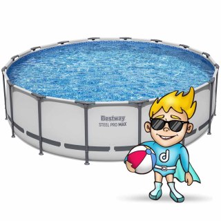 Basen ogrodowy stelażowy 488 x 122 cm 12w1 Bestway 5612Z